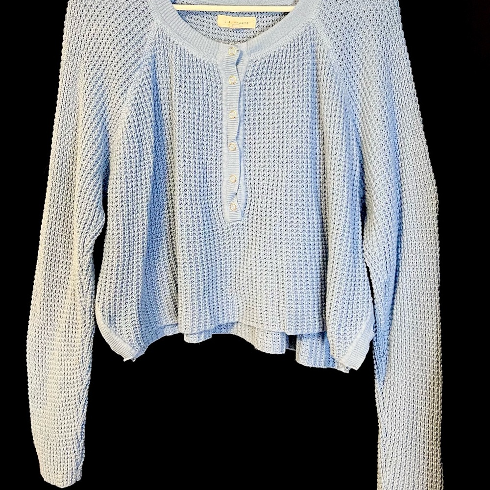 Light Blue Knit Sweater
